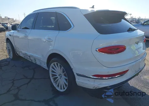 2021 Bentley Bentayga V8 из США, поврежденный, VIN SJAAM2ZV7MC033750